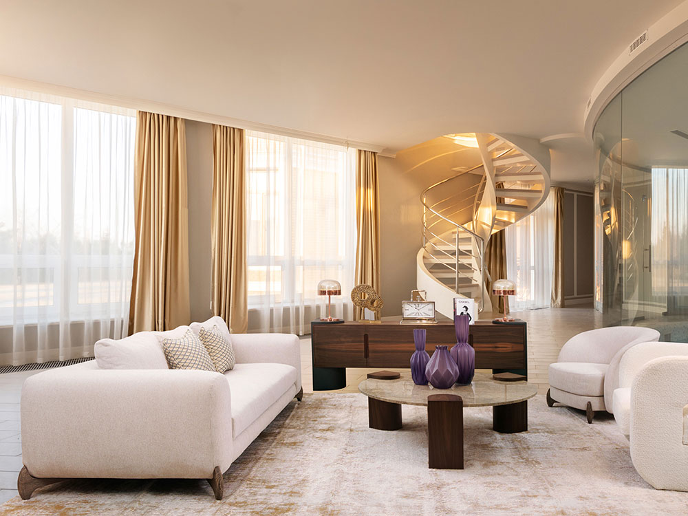 Modern Sofa strip Living Room Furniture | Grandome Jakarta
